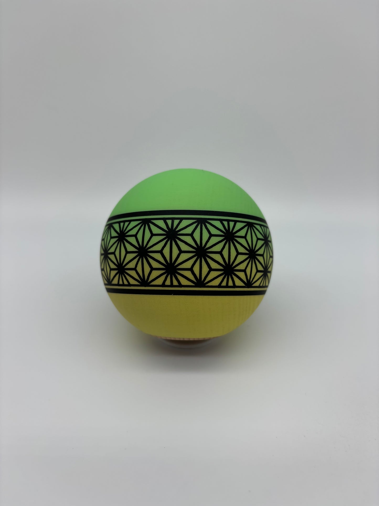 Asanoha Green / Yellow