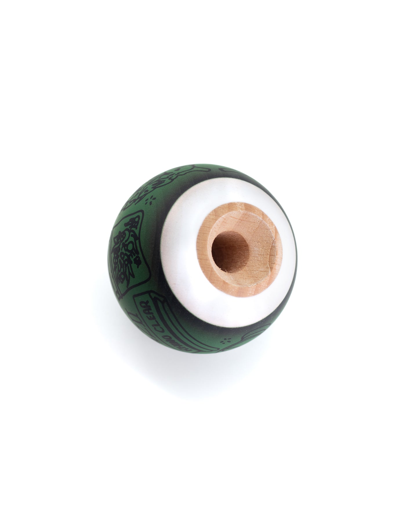 White/Black/Dark Green Blazed Rhino