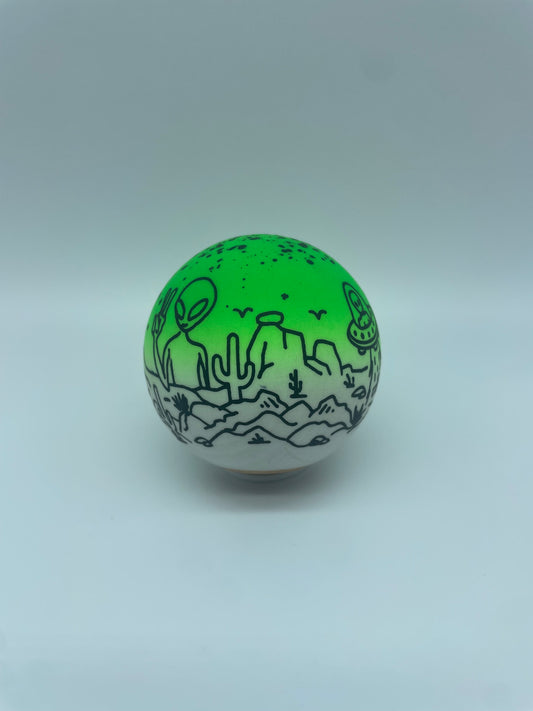 Beech White/UV Green Alien Tama