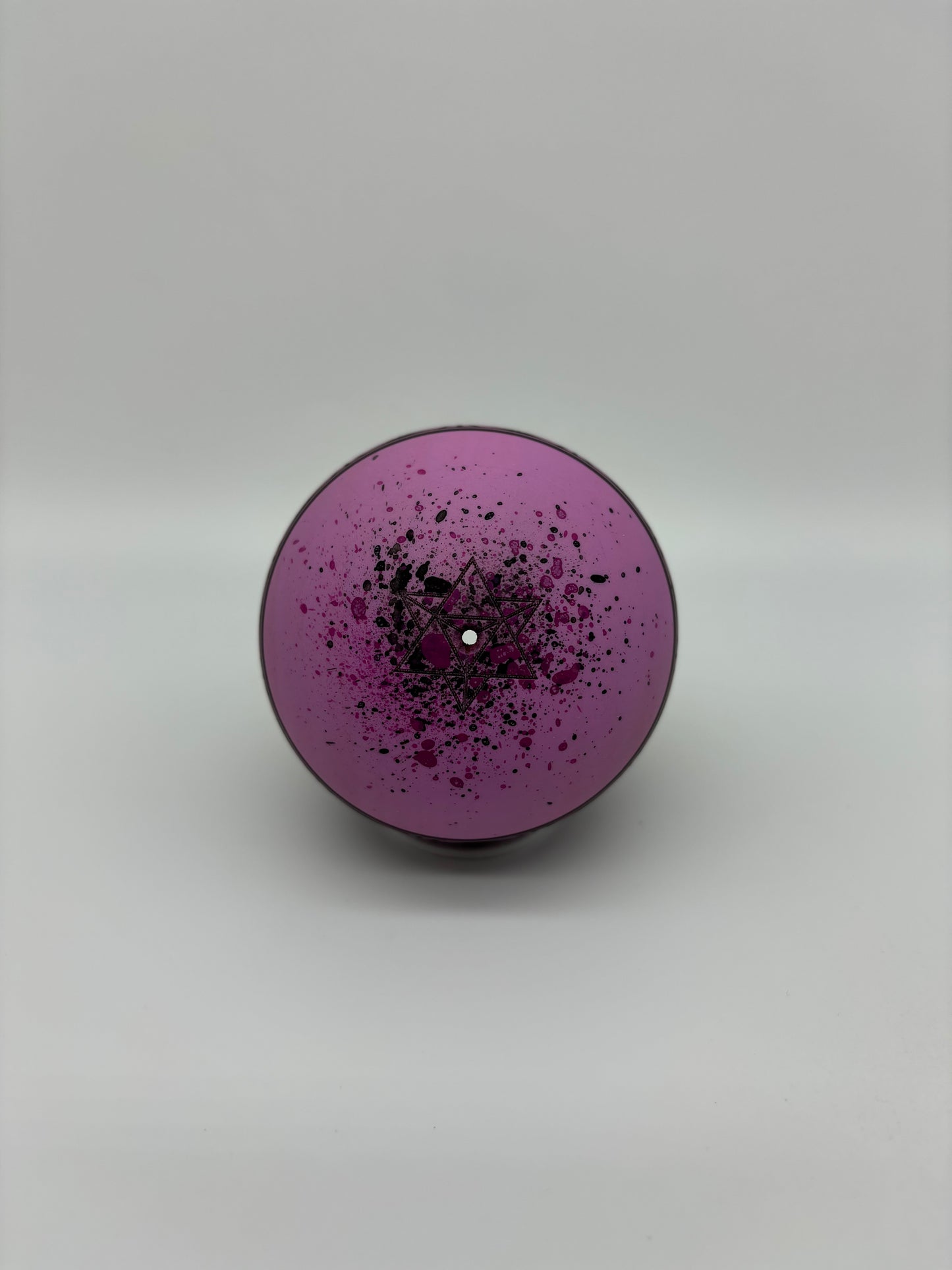 Asanoha Pink/Black Splatter