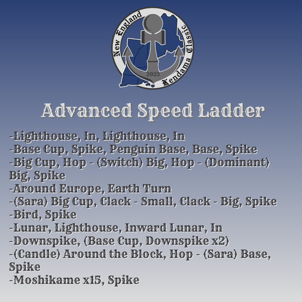 NEKC 2023 Advanced Speed Ladder