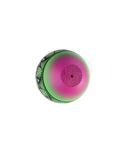 Neon Green/Purple Faded Tetrah v2