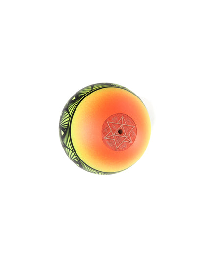 Neon Yellow/Orange Faded Tetrah v2