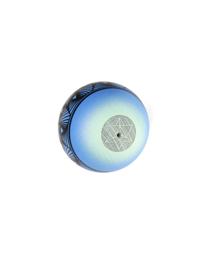 Blue/Light Green Faded Tetrah