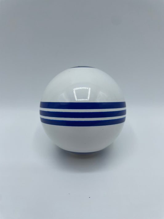 White & Blue Sticky 2023 Triple Stripe Tama